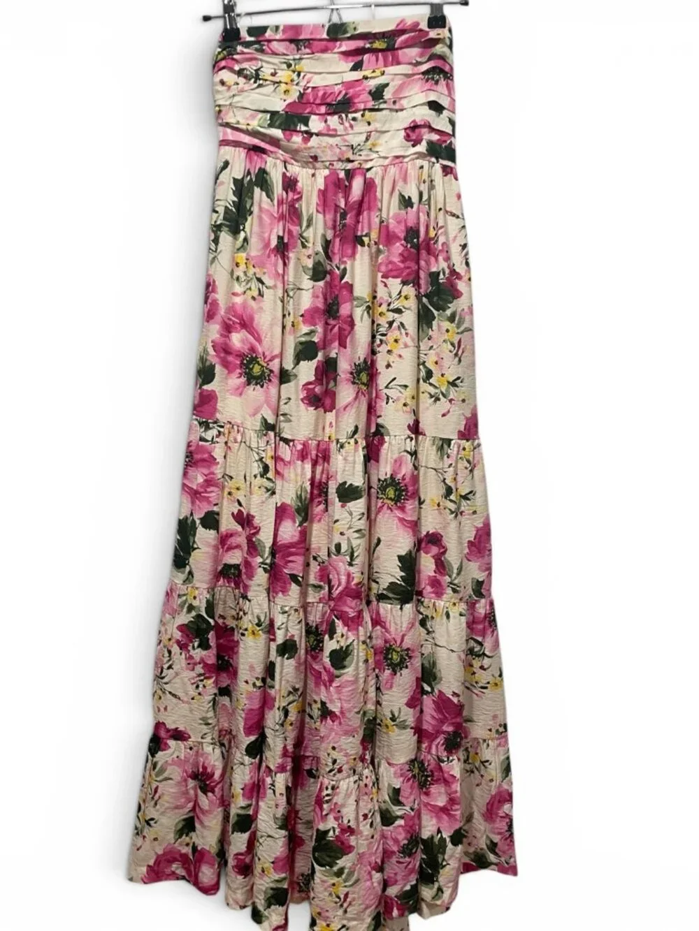 NWT Abercrombie floral maxi dress (strapless or with straps) (S)